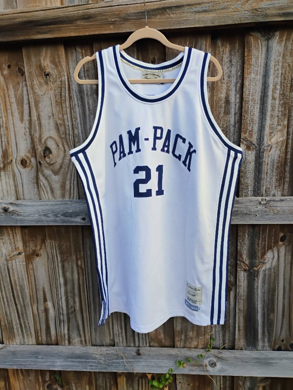 vintage high school throwback representing NBA legend Dominique Wilkins